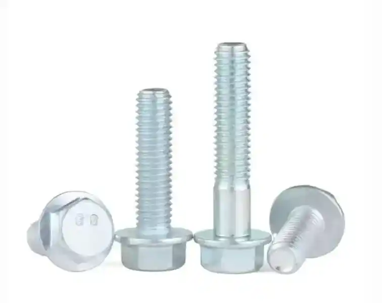 Zinc Plated Hex Flange Bolt High Strength Hexagon Flange Bolt